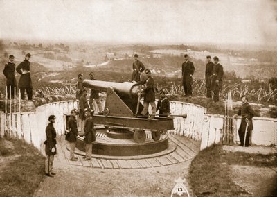 Defence of Washington, Fort Totten, 1861-65 by Mathew B. Brady